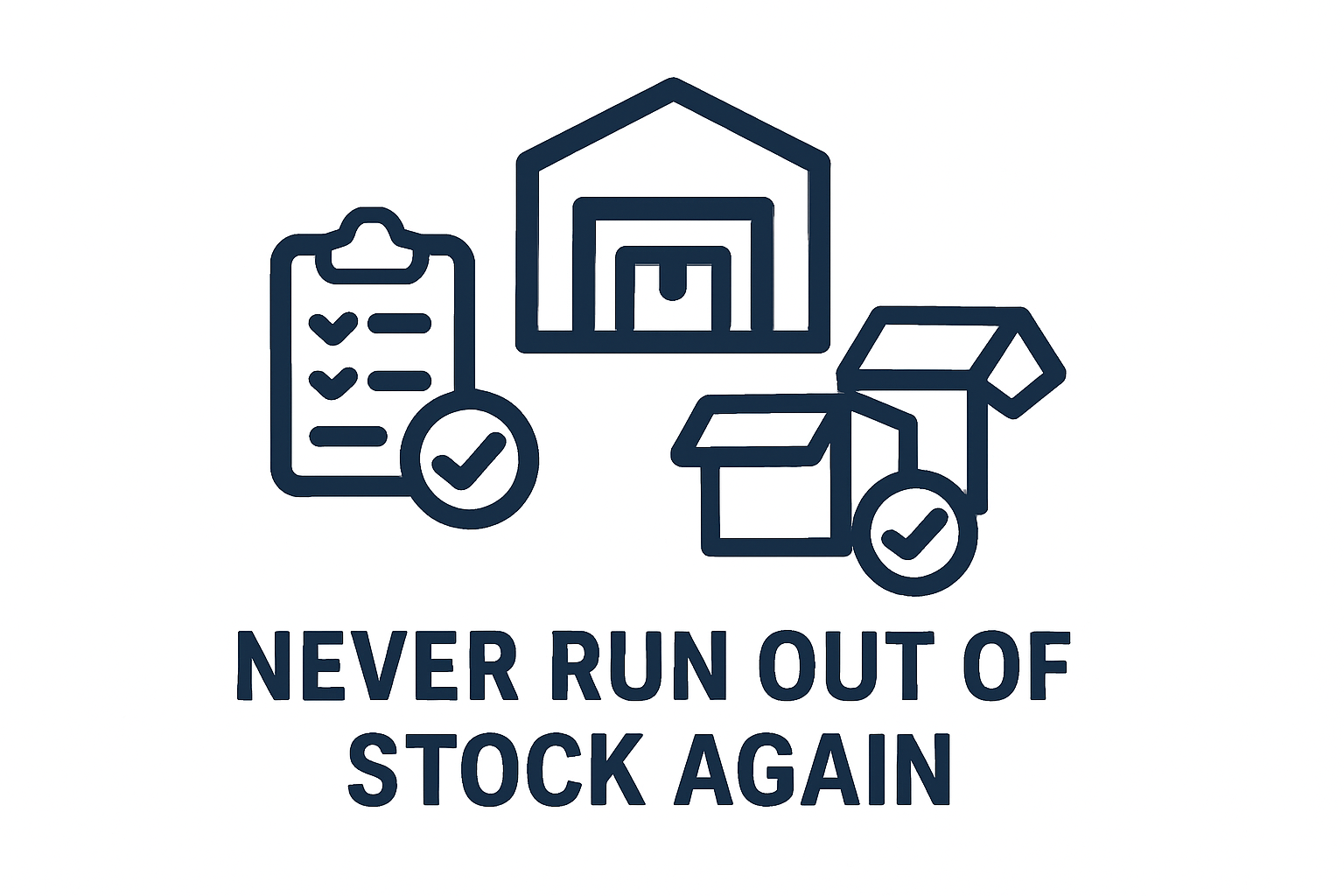 لا تنفد من المخزون أبدًا